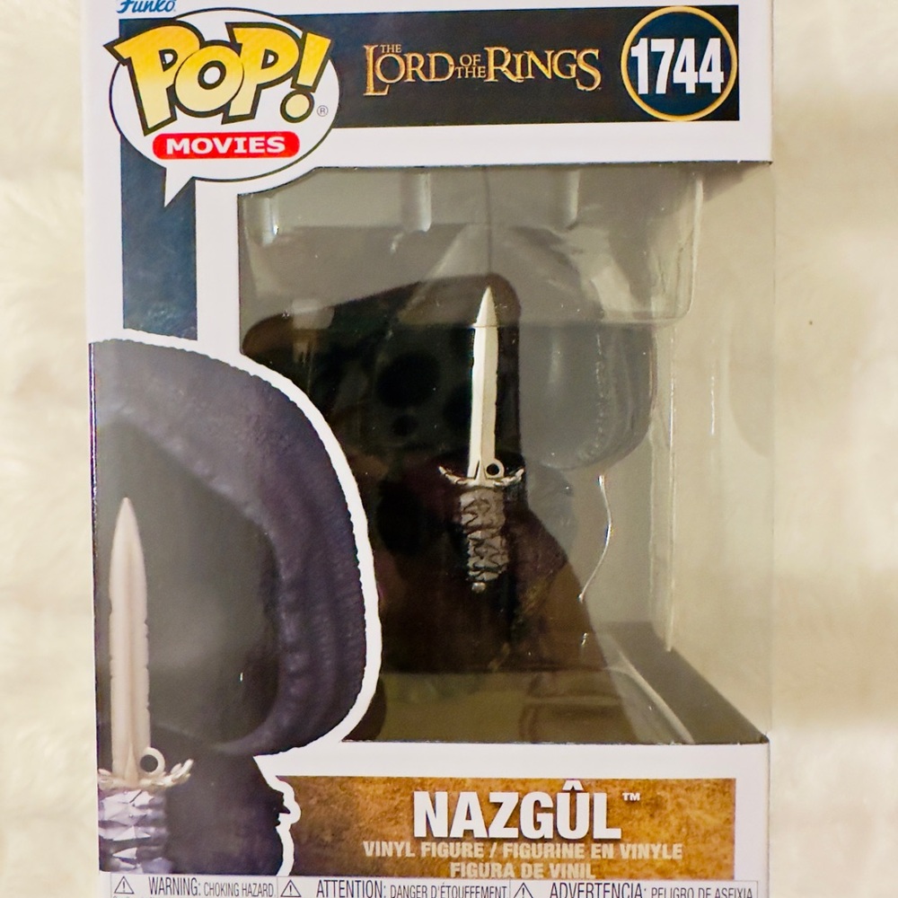 Funko Pop! Movies Lord of the Rings Nazgûl Figure - Black and Silver